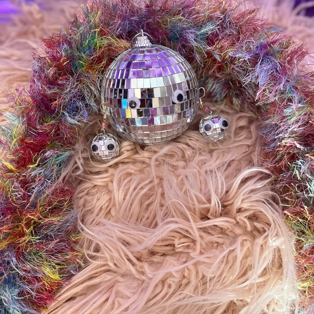The Disco Ball Seer Earrings